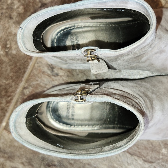 Johnston And Murphy Suede Danni Booties Size 8.5 - Picture 5 of 8